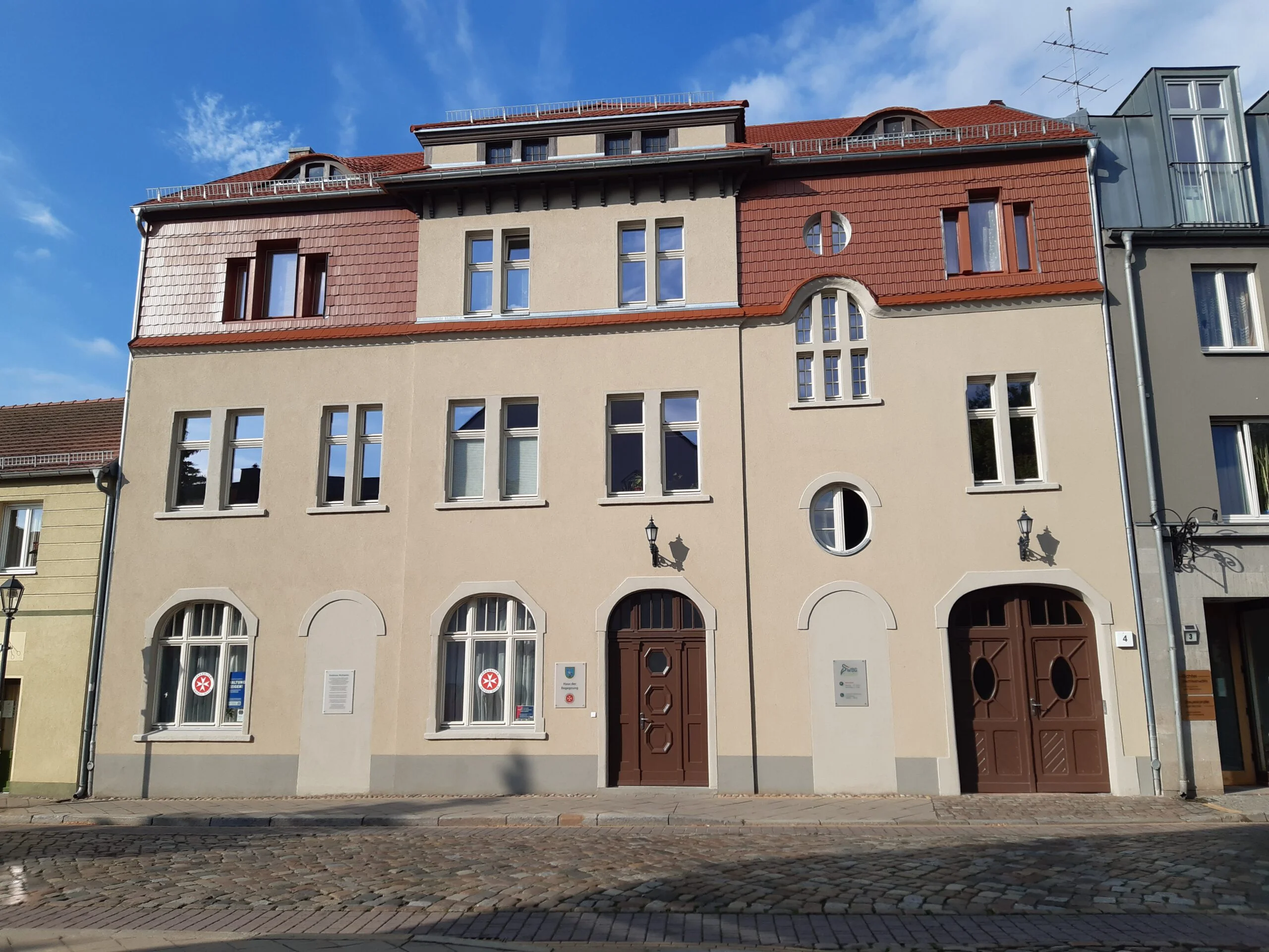 Straßenansicht des Gebäudes Am Markt 4