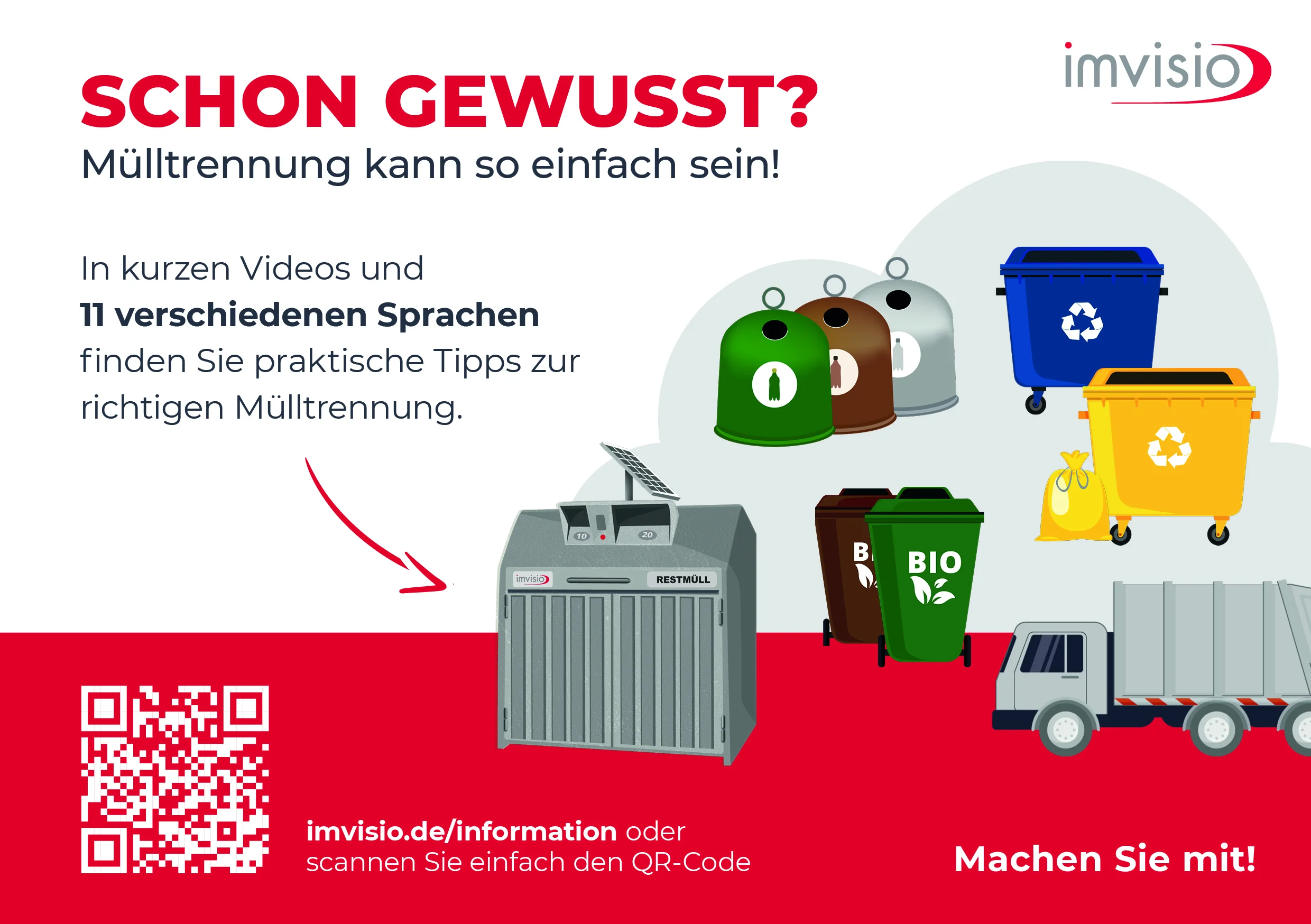 Informationsblatt der Storkower WBG zur Mülltrennung